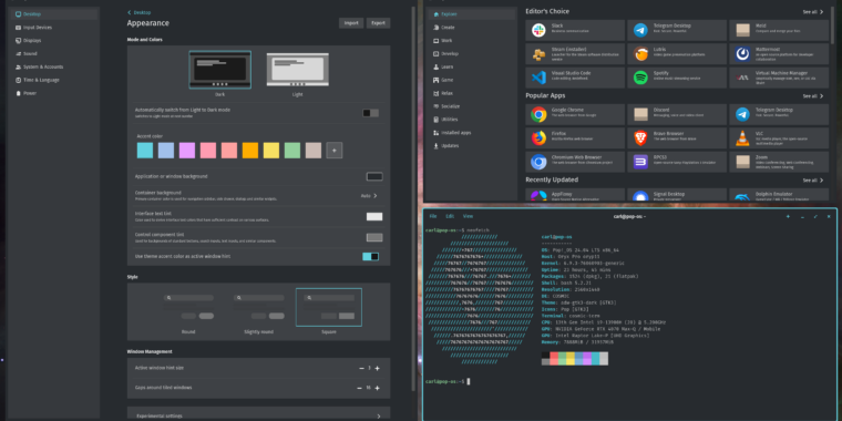 You can kick the alpha tires on System76’s Cosmic, a new Linux desktop