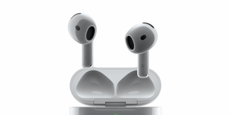 Apple announces $179 AirPods 4 with active noise cancellation