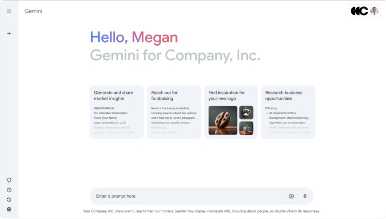 Google brings Gemini AI assistant to Workspace business plans