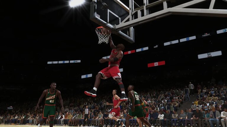 How to dunk and hang on the rim on NBA 2K25 – Destructoid