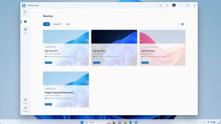 Microsoft’s new Windows App lets you connect to Windows from almost any device