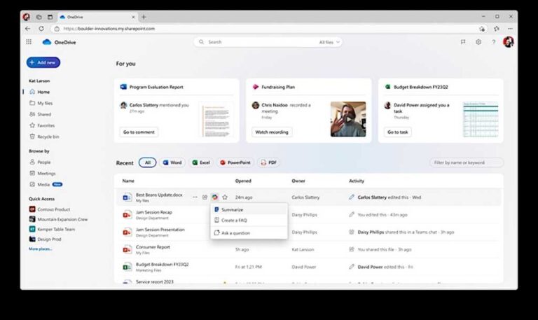 Microsoft brings Copilot AI tools to OneDrive