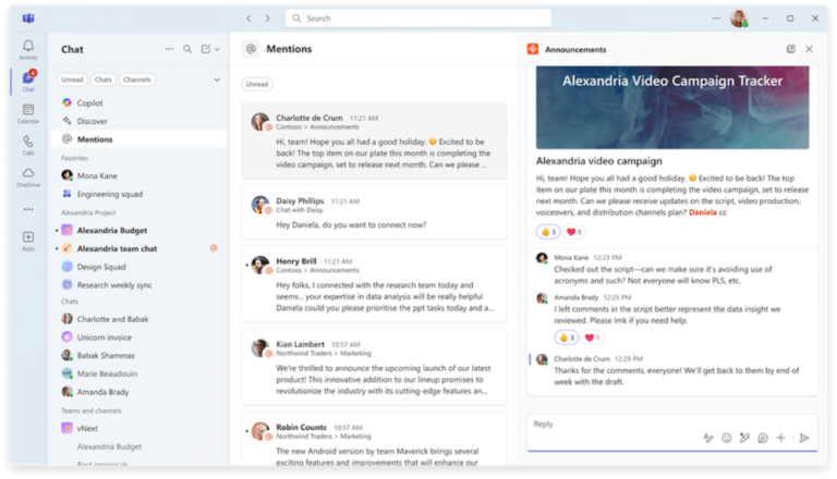 Microsoft combines Teams chat and channels in UI refresh