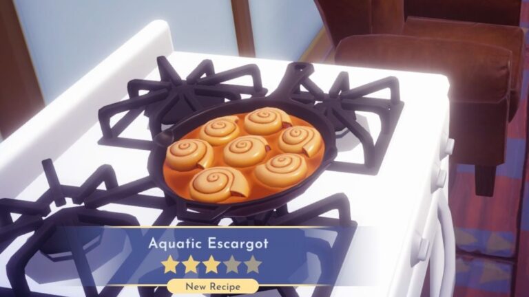 How to make Aquatic Escargot in Disney Dreamlight Valley